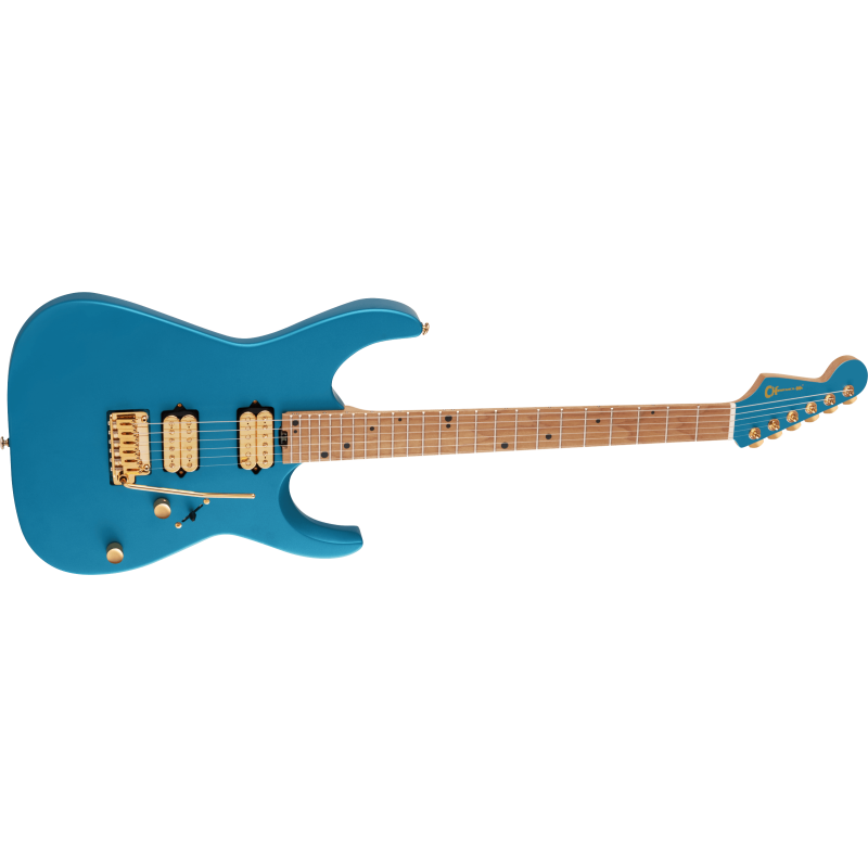 Charvel DK24-6 Angel Vivaldi Signature in Lucerne Aqua Firemist