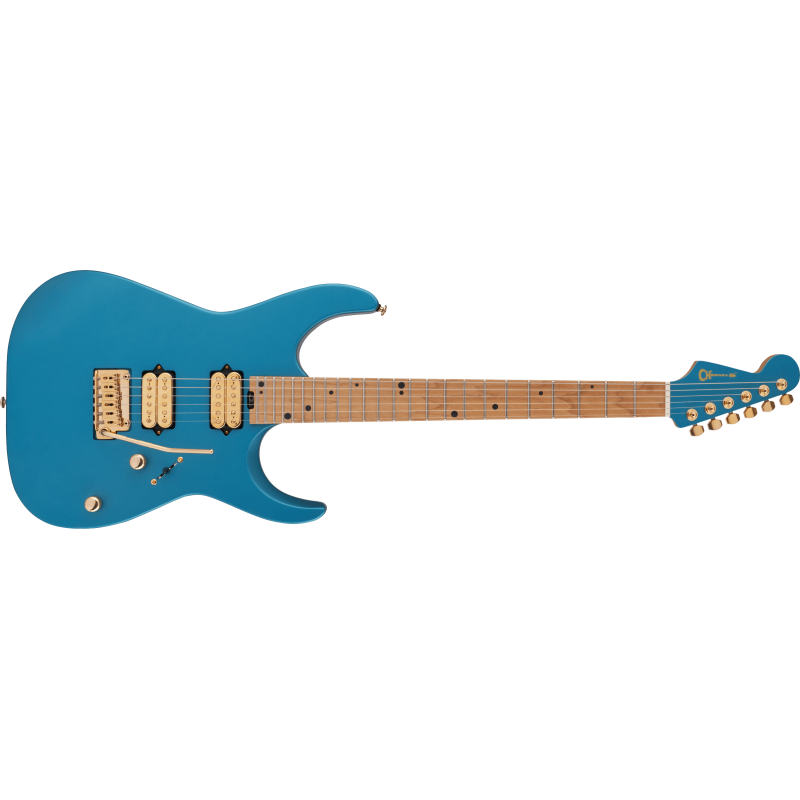 Charvel DK24-6 Angel Vivaldi Signature in Lucerne Aqua Firemist