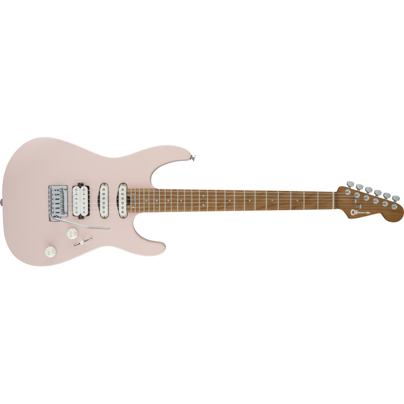 Charvel Pro Mod DK24 HSS 2PT MPL Shell Pink