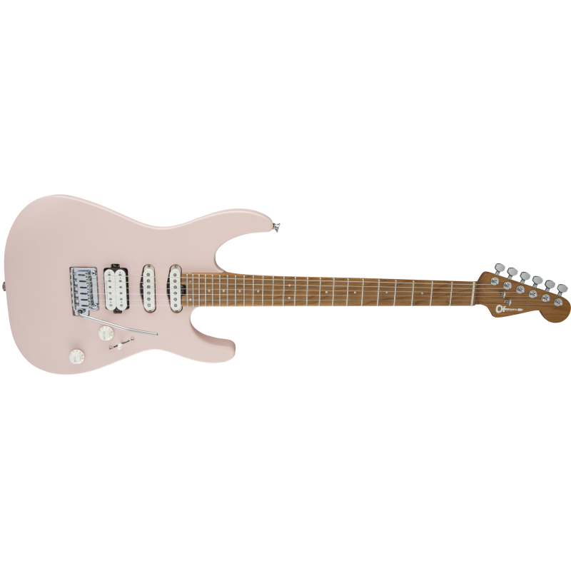 Charvel Pro Mod DK24 HSS 2PT MPL Shell Pink