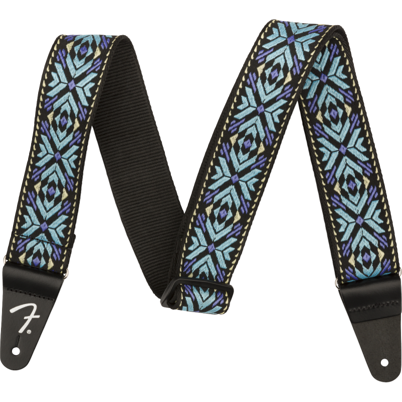Fender Strap Pasadena Woven Blue Snowflake