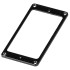 Partsland Flat Pickup Frame for Neck Guitar, Black
