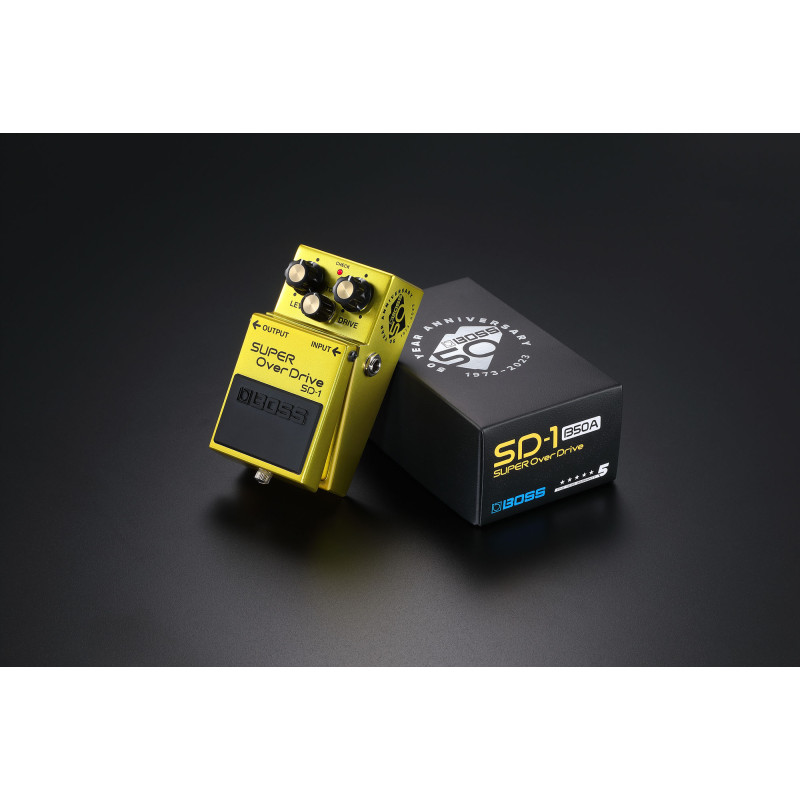 Boss SD-1-B50A 50th Anniversary Overdrive Pedal