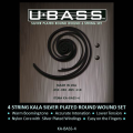 Kala Juego Cuerdas U-Bass Metal 050/110