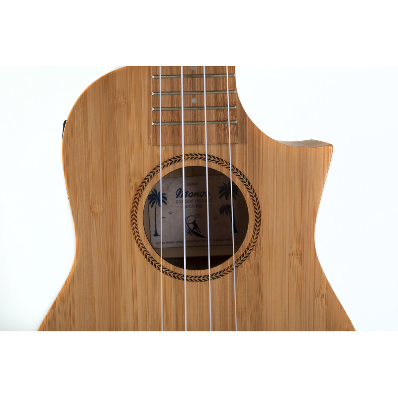 Gewa Ukelele K-CO-BBE Concierto Electrificado