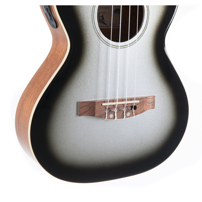 Gewa Ukelele R-TE-CE Silver Tenor Electrificado