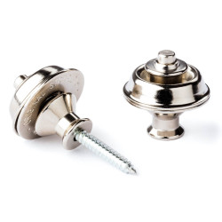 DUNLOP StrapLok Nickel Strap Lock