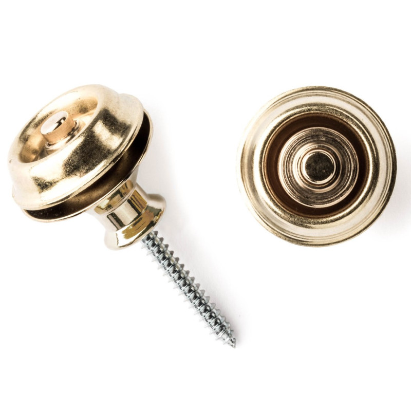 DUNLOP StrapLok Gold Strap Lock