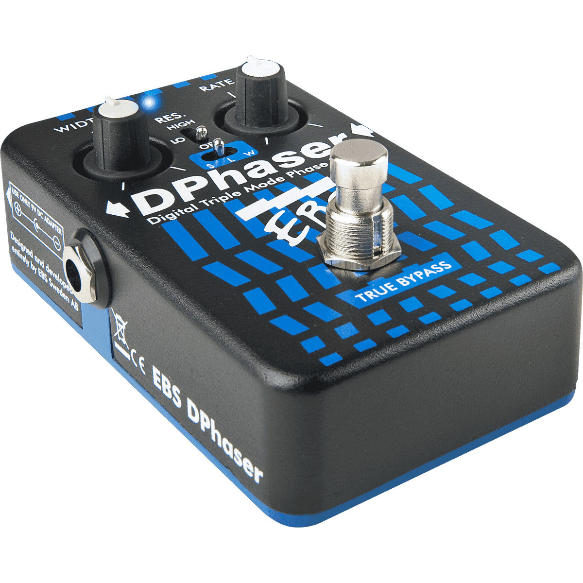 ベース EBS DPhaser Digital Triple Mode Shifter EBS DPhaser Triple Mode Phase Shifter Pedal - Efectos para Bajo