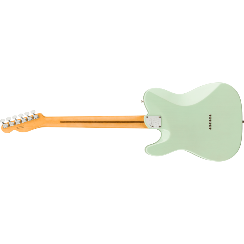 Fender American Ultra Luxe Telecaster RW Transparent Surf Green