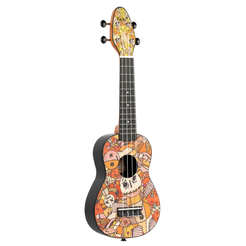 Ortega K2-VP Keiki Voodoo Puppet Pack