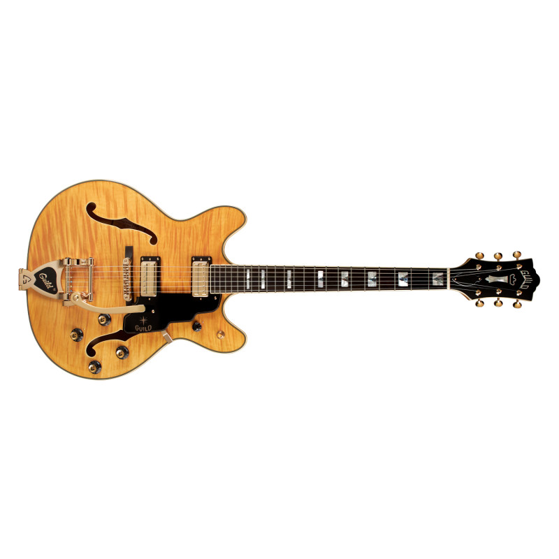 Guild Starfire VI Flame Maple Blonde