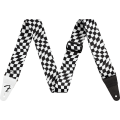 Fender Strap Wavy Checkerboard Black/White