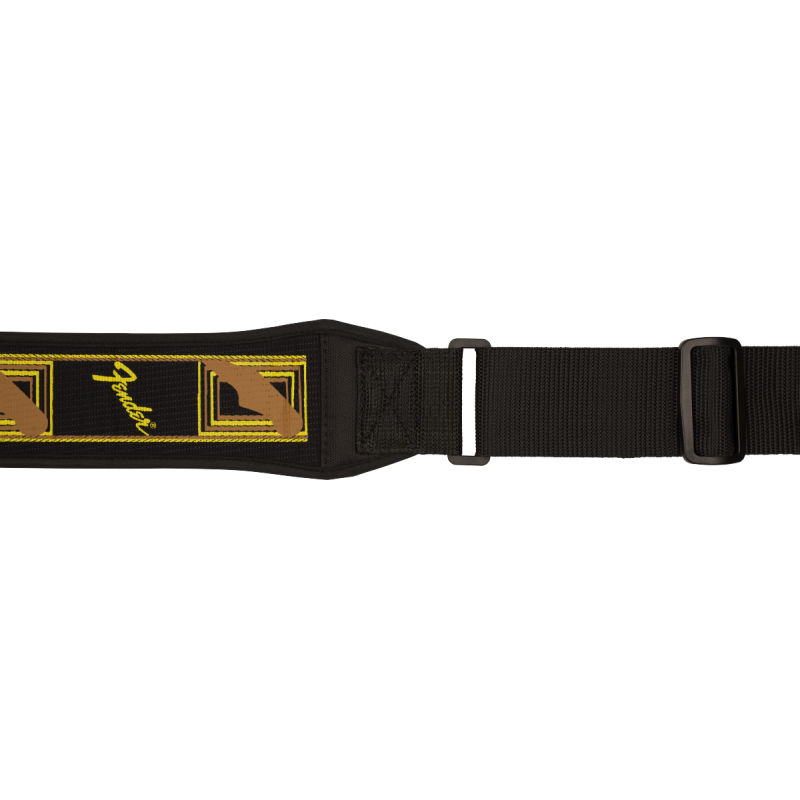 Fender Strap Swell Neoprene Blk/Ylw/Brn
