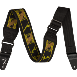 Fender Strap Swell Neoprene Blk/Ylw/Brn