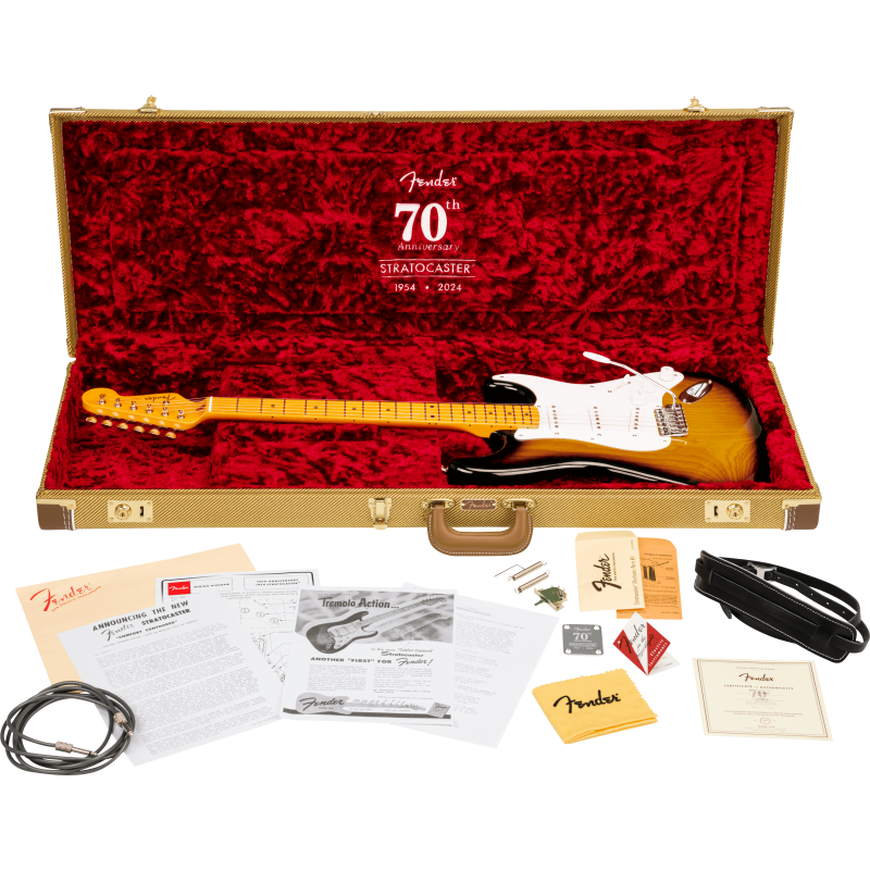 Fender 70th American Vintage II 1954 Stratocaster 2-Color Sunburst