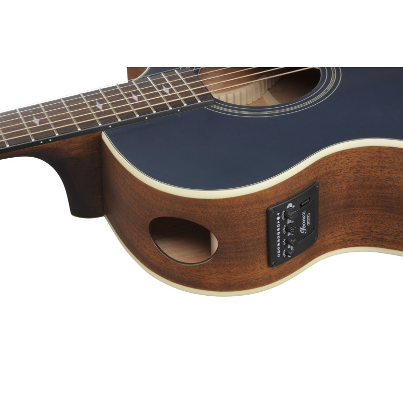 Ibanez AE100 Dark Tide Blue Flat