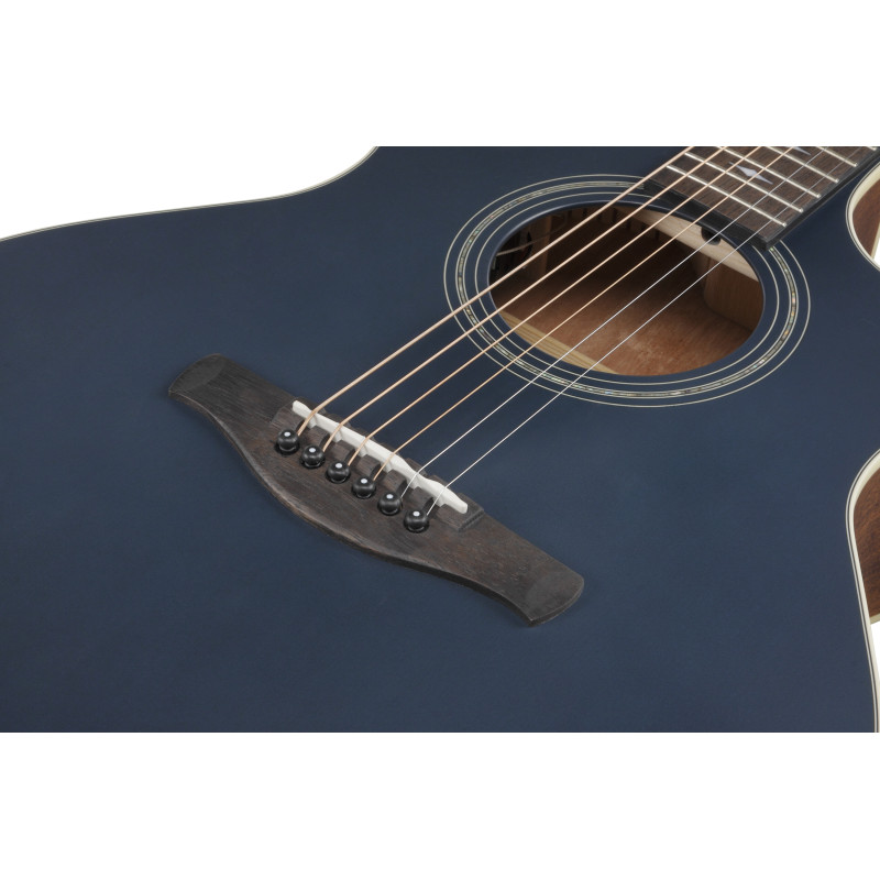Ibanez AE100 Dark Tide Blue Flat