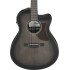 Ibanez AAM70CE Transparent Charcoal Burst