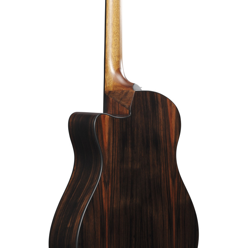 Ibanez AAM70CE Transparent Charcoal Burst