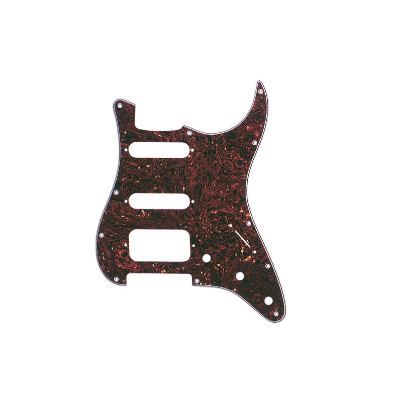 Fender Pickguard Strato HSS Tortoise Shell