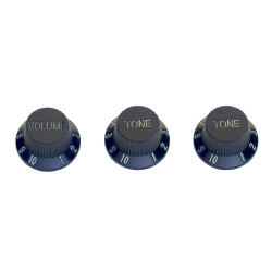 Stagg SP-KNST-BLK Knobs