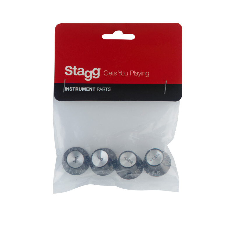 Stagg SP-KNLP-BK Knobs