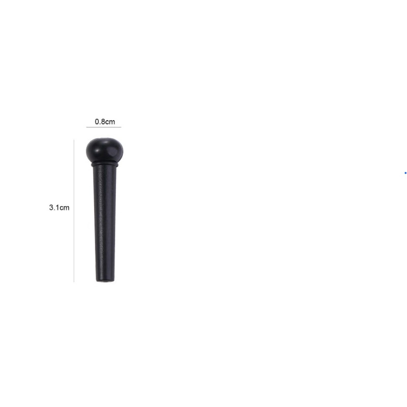 Mat Acoustic Bridge Pin Black