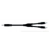Proel BULK540LU18 Mini Jack Estereo a dos RCA