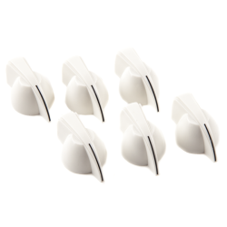 Fender Boton Tipo Chicken Head Blanco