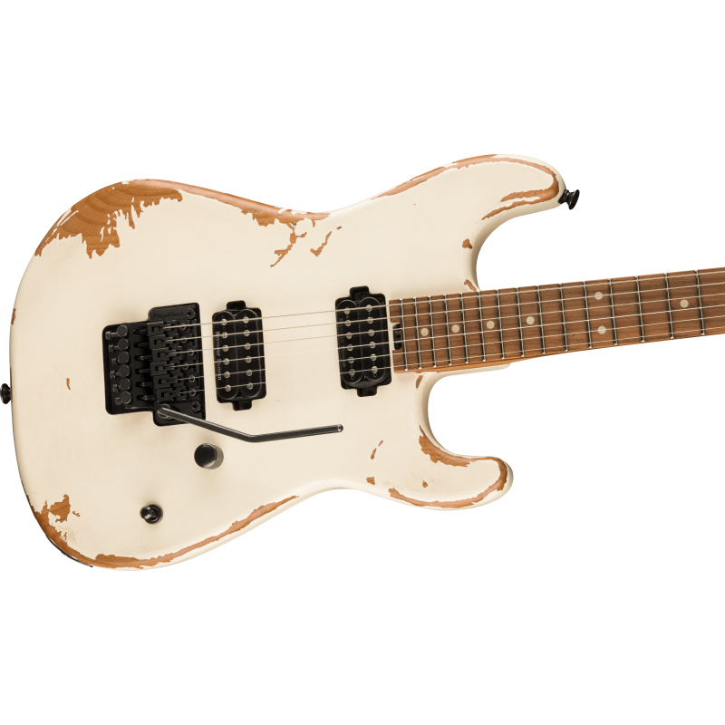 Charvel Pro Mod Relic SD1 HH FR White
