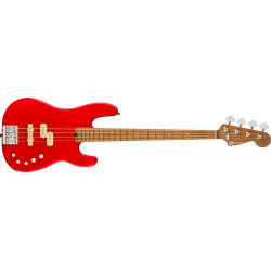Charvel Pro Mod San Dimas Bass PJ IV Mahogany Satin Ferrari Red