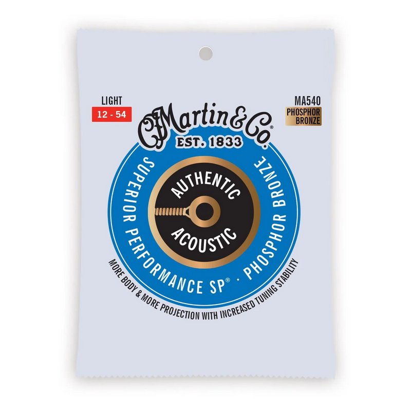 Martin MA540 Authentic SP Phosphor Bronze 12-54