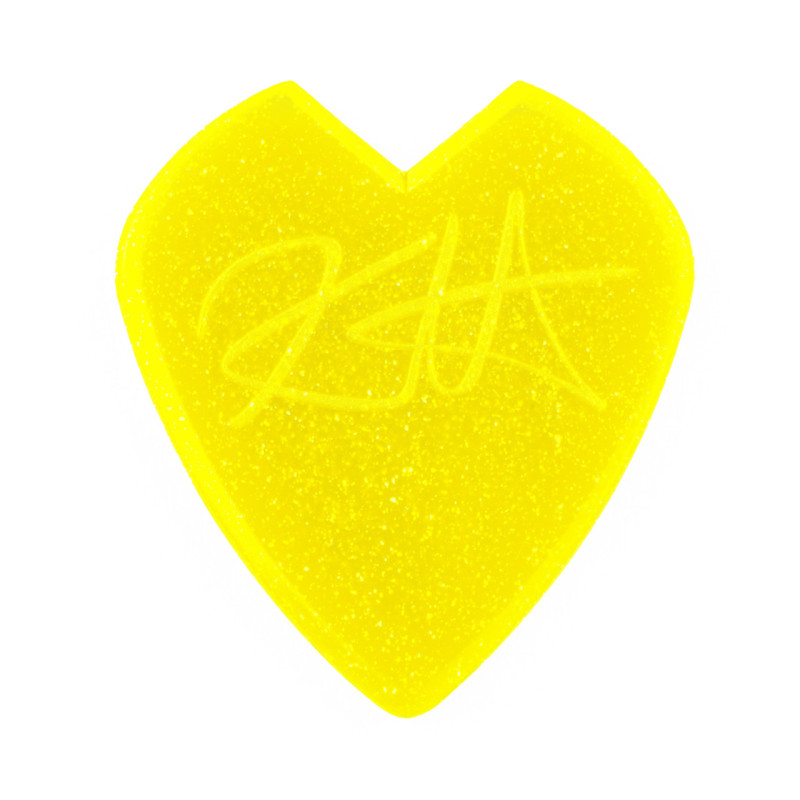 Dunlop Pack 6 Kirk Hammer Jazz III Yellow Glitter