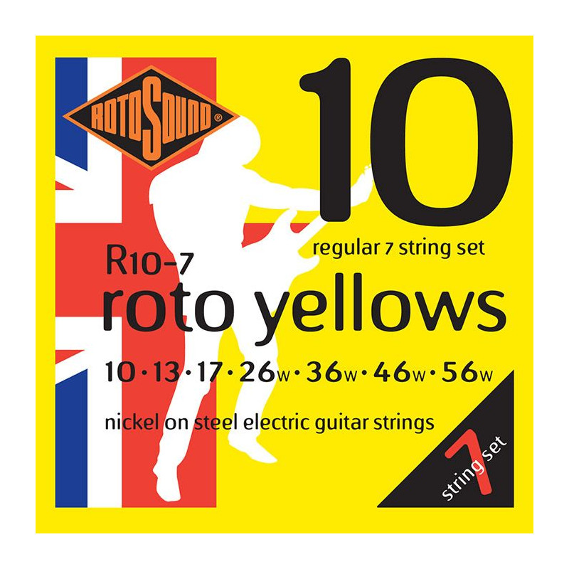 Rotosound R10 Yellows 10-56