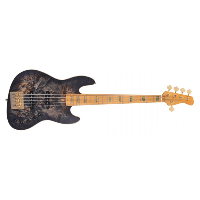 Marcus Miller V10 5 String, Transparent Black Satin