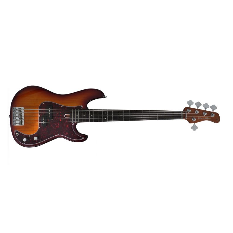 Marcus Miller P5R Alder 5 Tobacco Sunburst