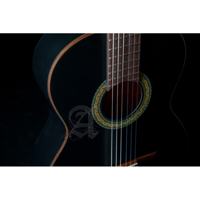 Alhambra 1C Black Satin