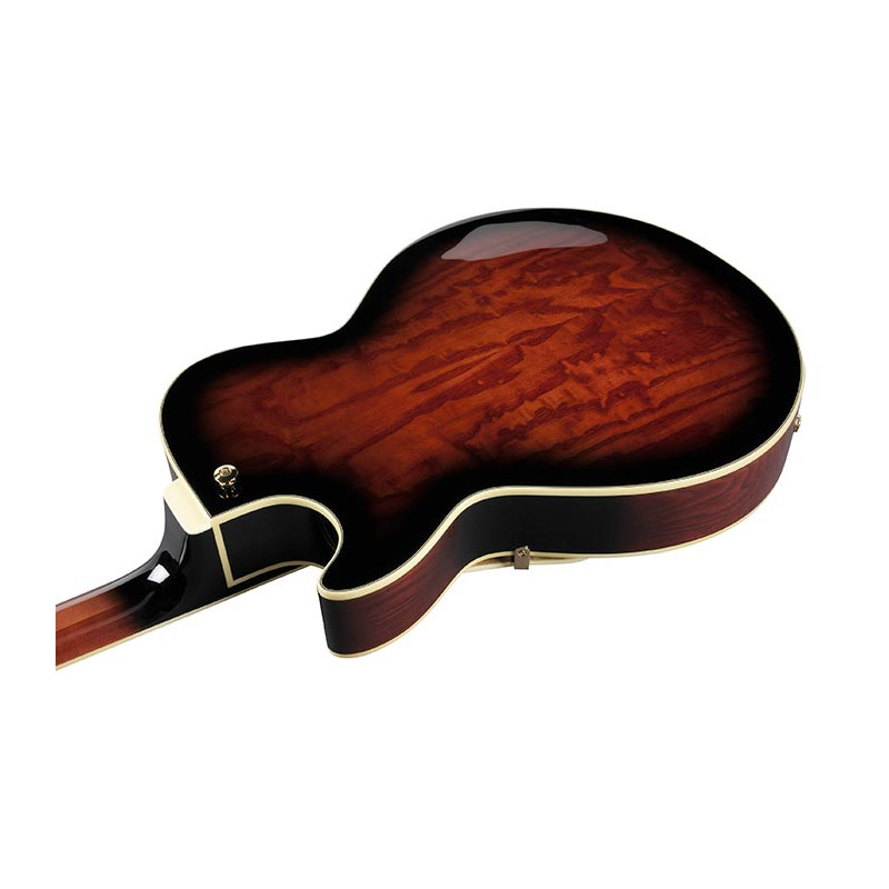 Ibanez AG95QA-DBS Dark Brown Sunburst