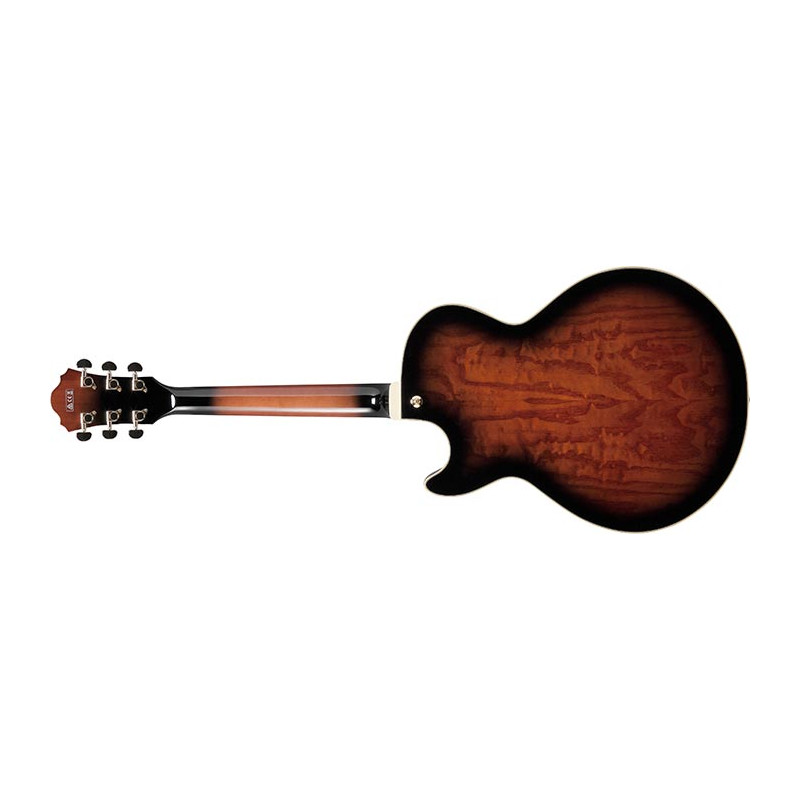 Ibanez AG95QA-DBS Dark Brown Sunburst