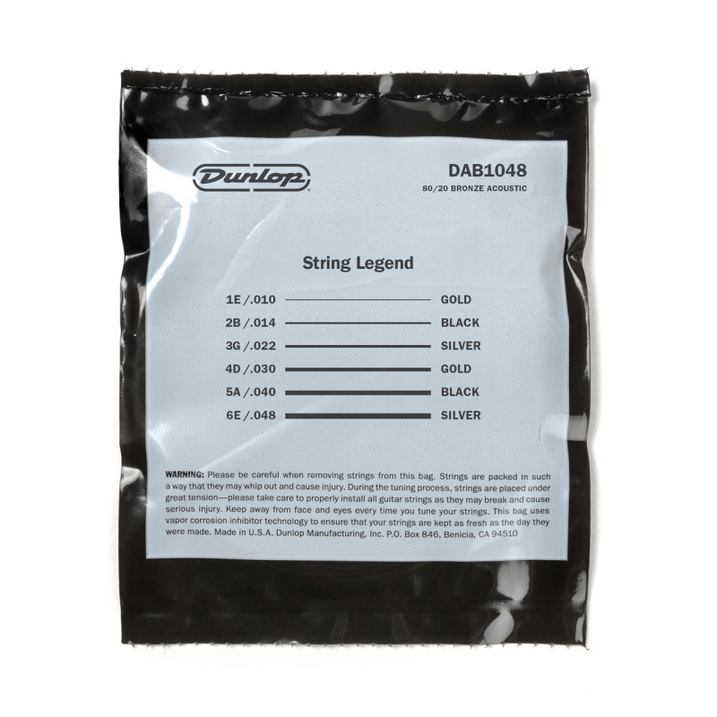 Dunlop 10-48 Bronze Set