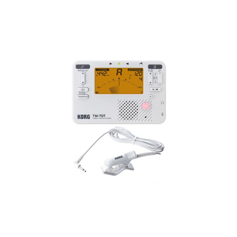 Korg TM-70C White