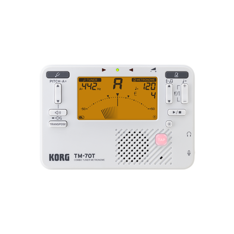 Korg TM-70C White