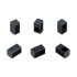 Schaller Juego 6 Cubos de presilla Floyd Rose Negro