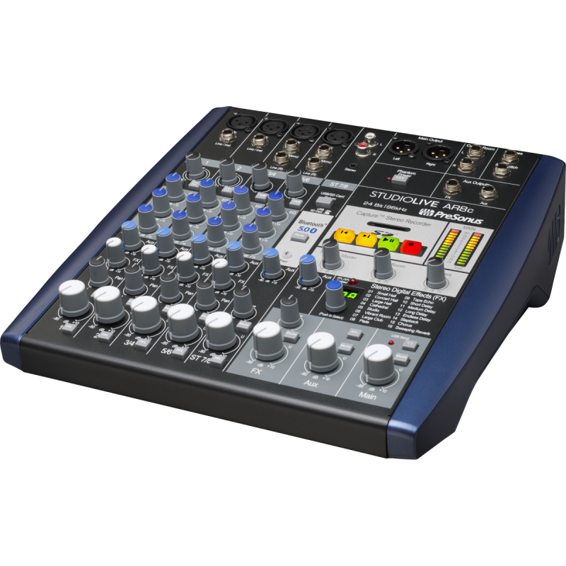 PreSonus StudioLive AR8c Analog Mixer Blue