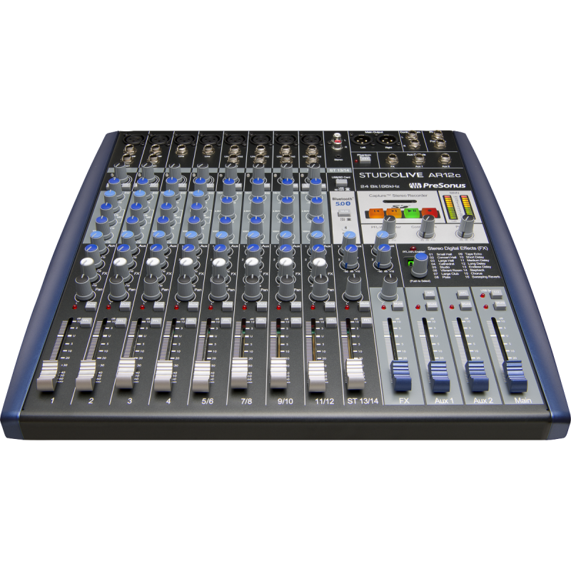 Presonus StudioLive AR12c Analog Mixer Blue