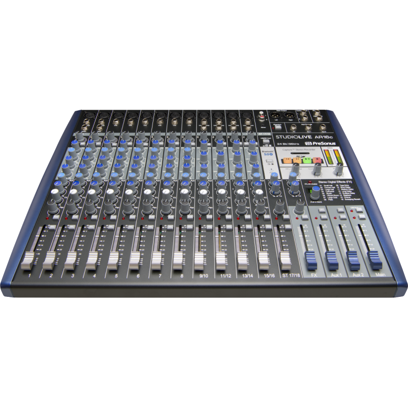 Presonus StudioLive AR16c Analog Mixer Blue