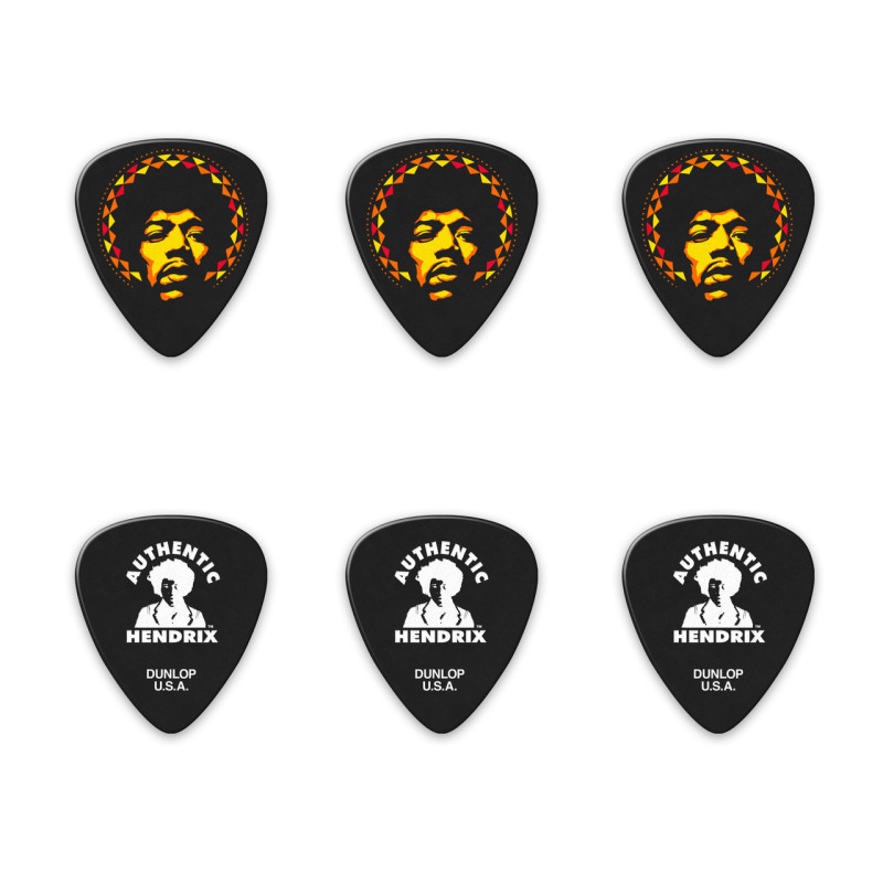 Dunlop Caja 6 Puas Jimmy Hendrix Aura Mandala