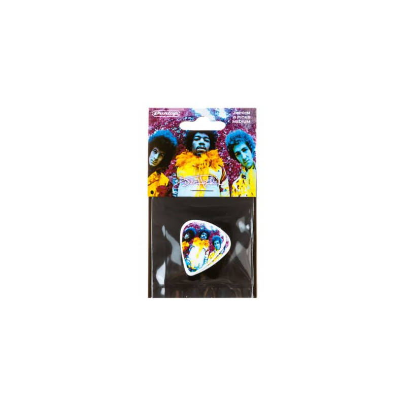 Dunlop 24-Piece Jimi Hendrix Experience Picks Case
