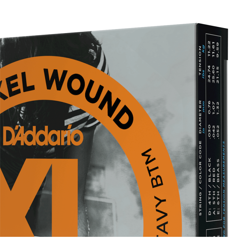 Daddario EXL140-3D 10-52